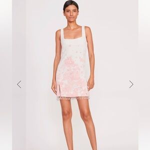 NWT STAUD Le Sable Dress Ivory Cherry Blossom